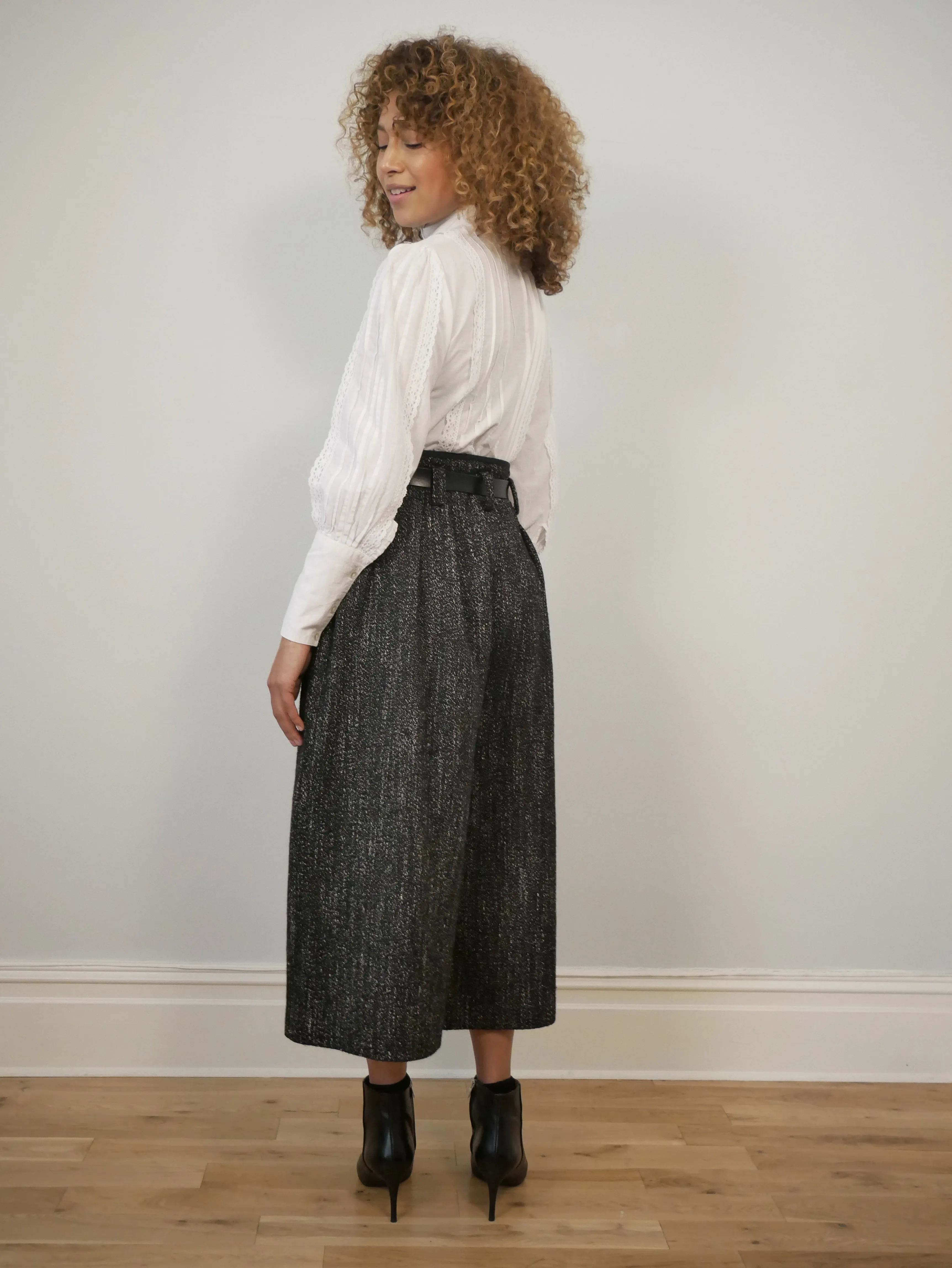 1990's vintage wool culottes