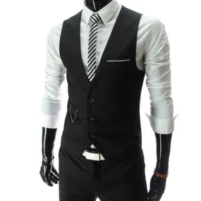 2019 New Arrival Dress Vests For Men Slim Fit