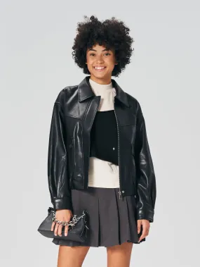 48307 Vegan Leather Jacket