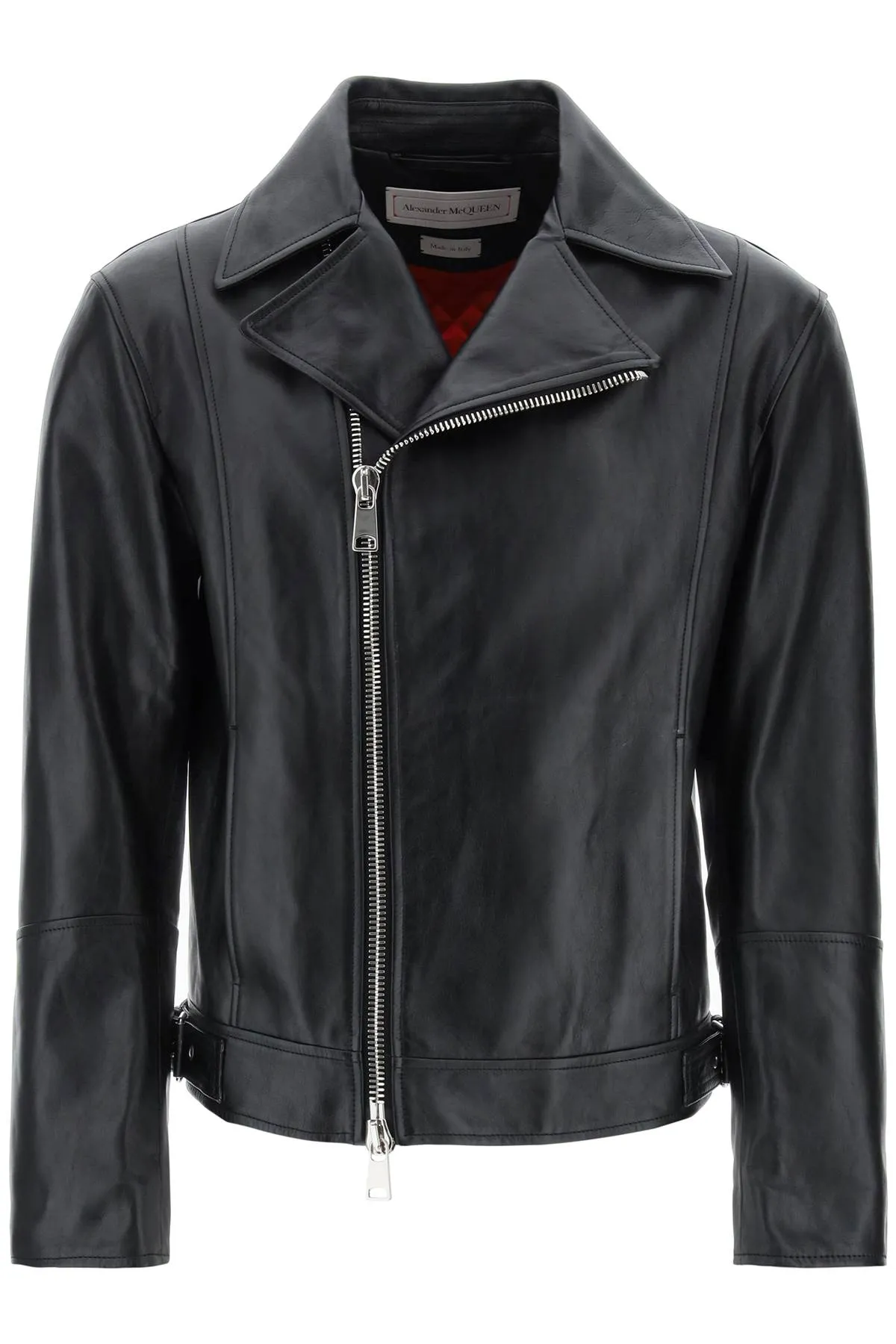 ALEXANDER MCQUEEN Giacca Biker In Nappa