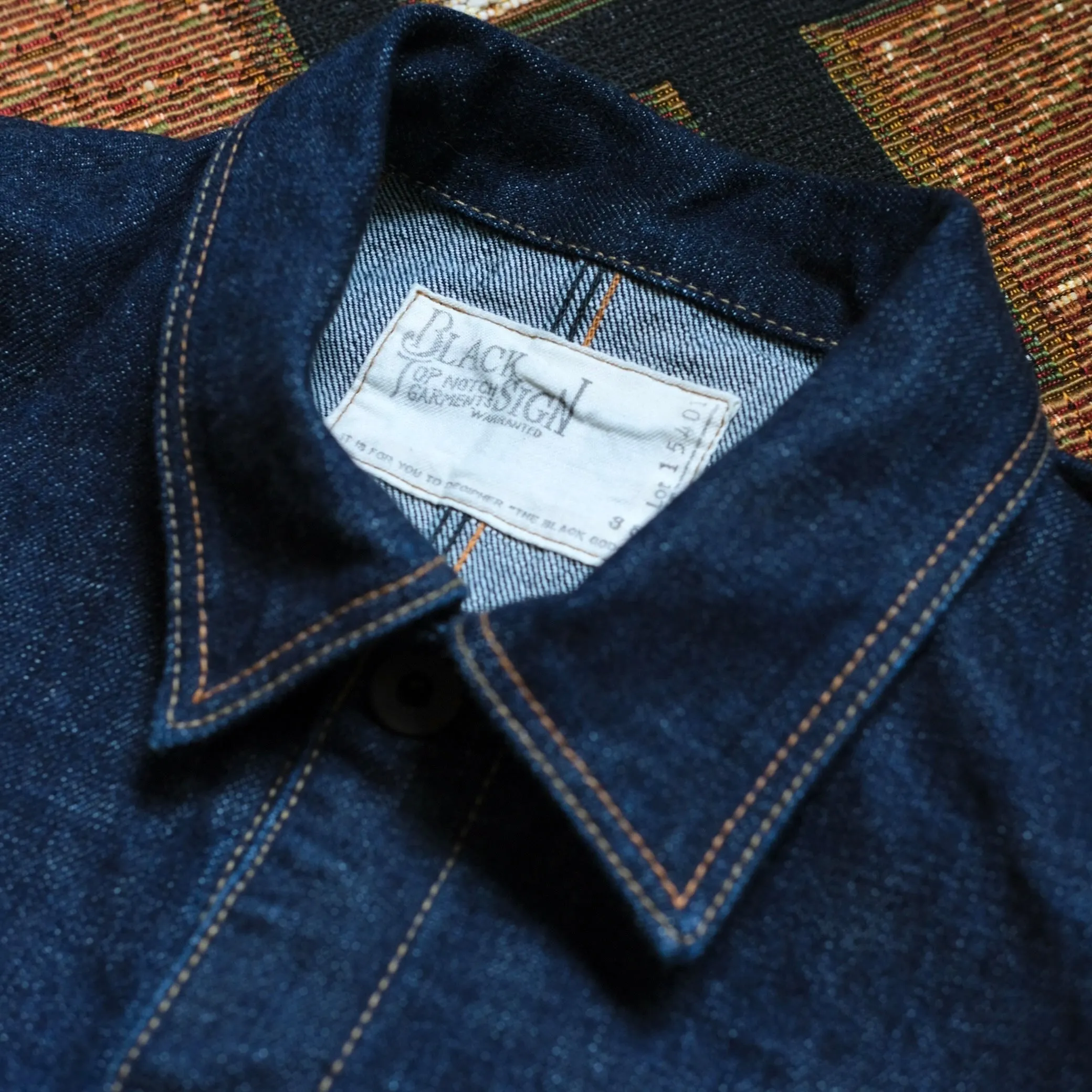 BLACK SIGN Denim Delta Jacket