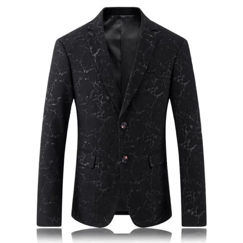 Blacks Wool Men's Business Blazer Jackets