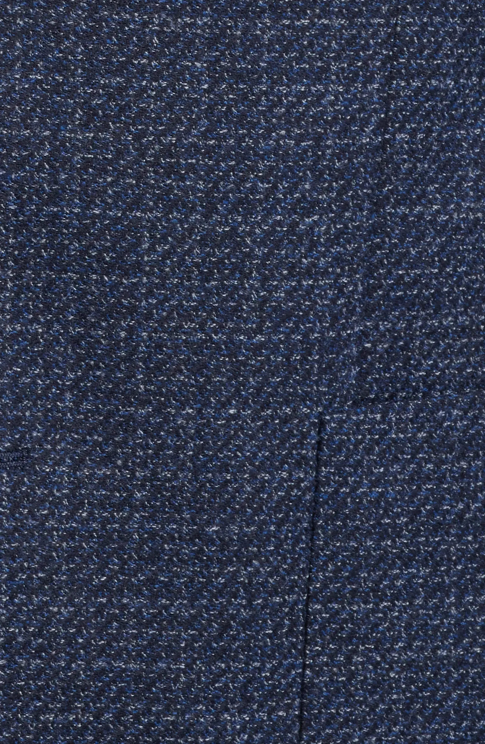 Blue Mélange Knit Morton Contemporary Fit Wool Sport Jacket - Jack Victor