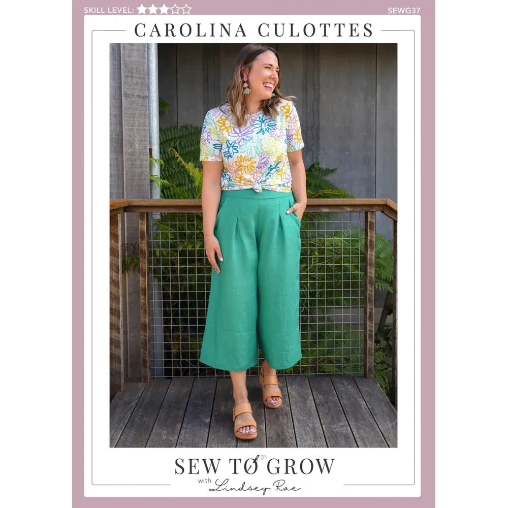 Carolina Culottes Pattern