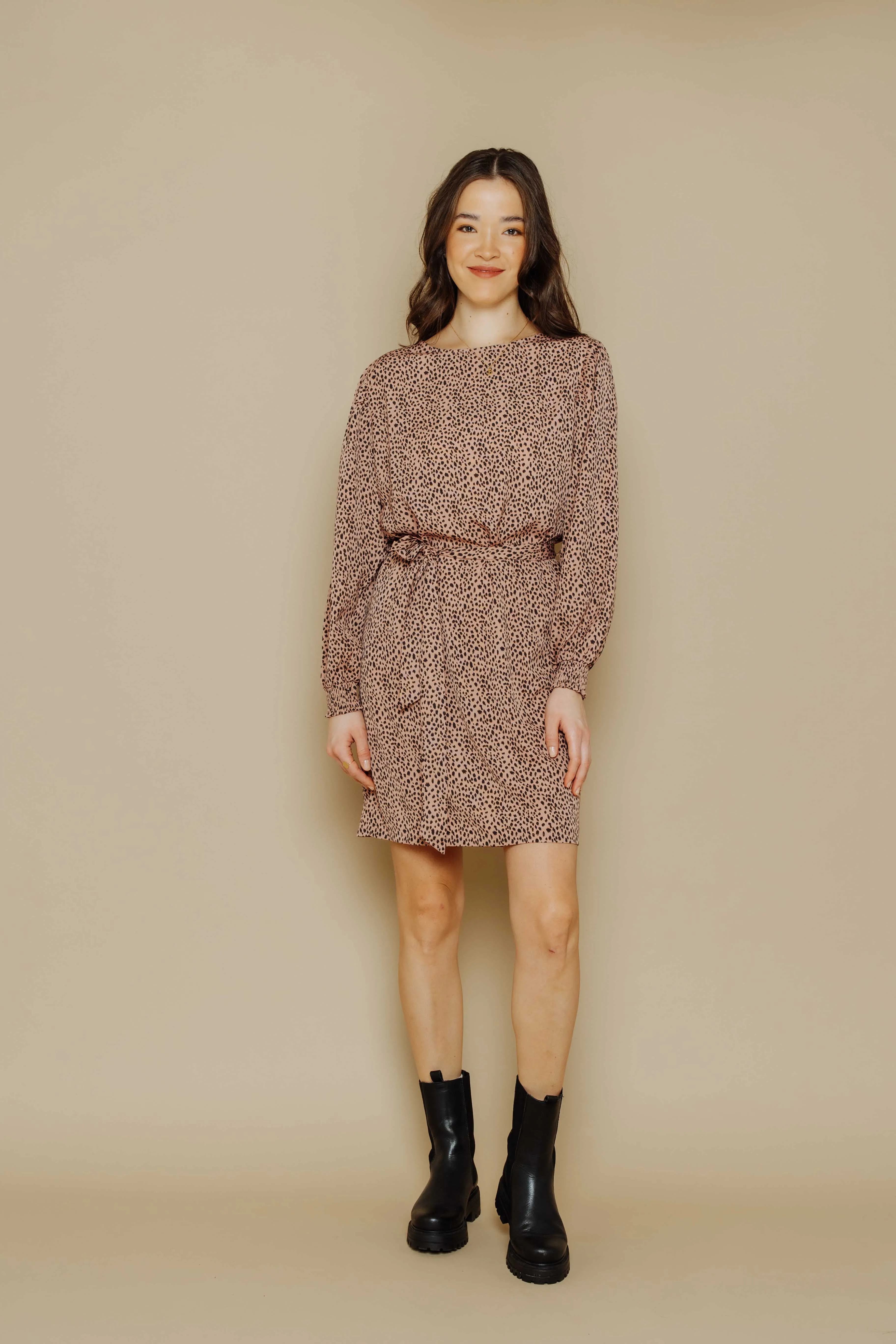 Christine-Puff Sleeve Dress