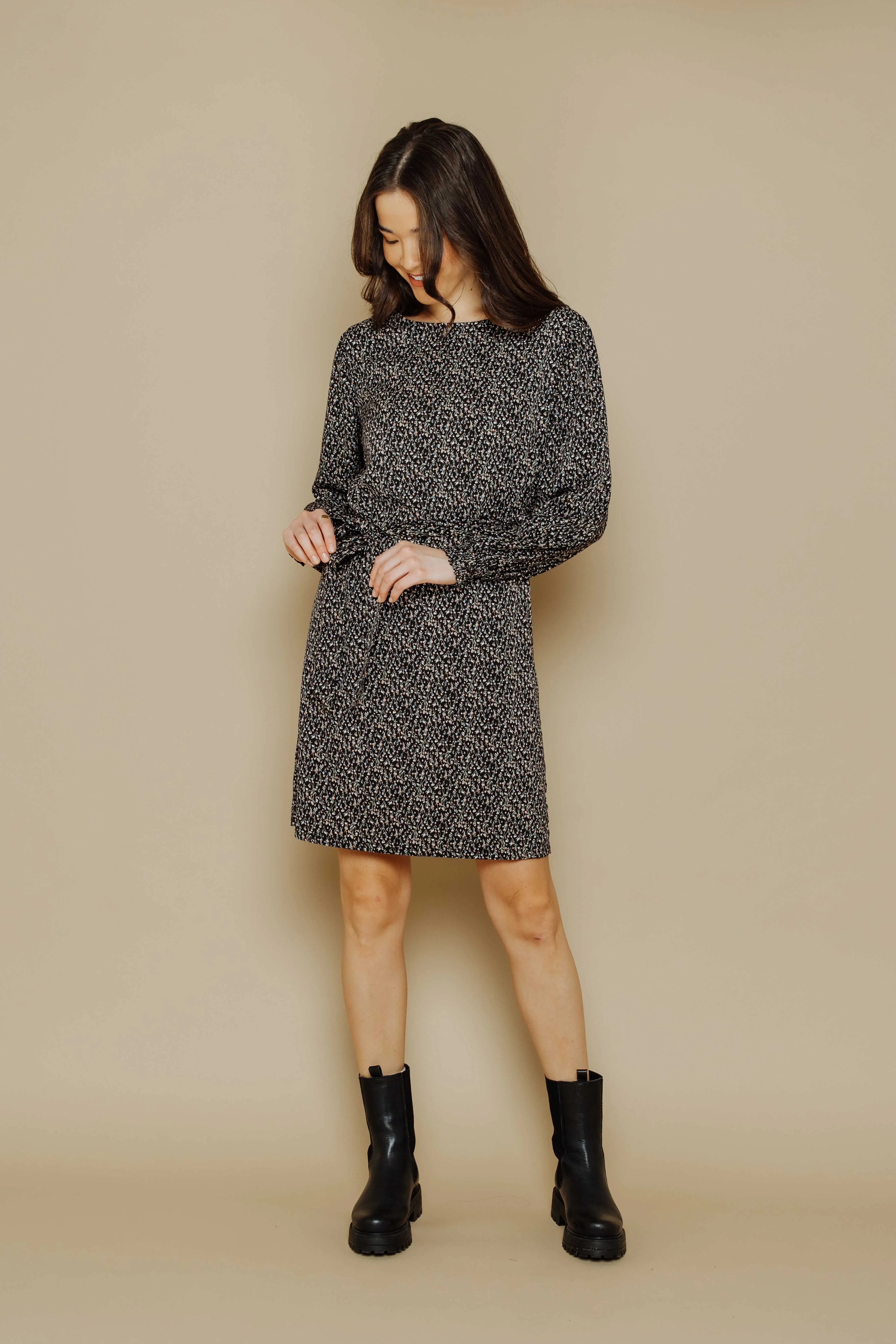 Christine-Puff Sleeve Dress