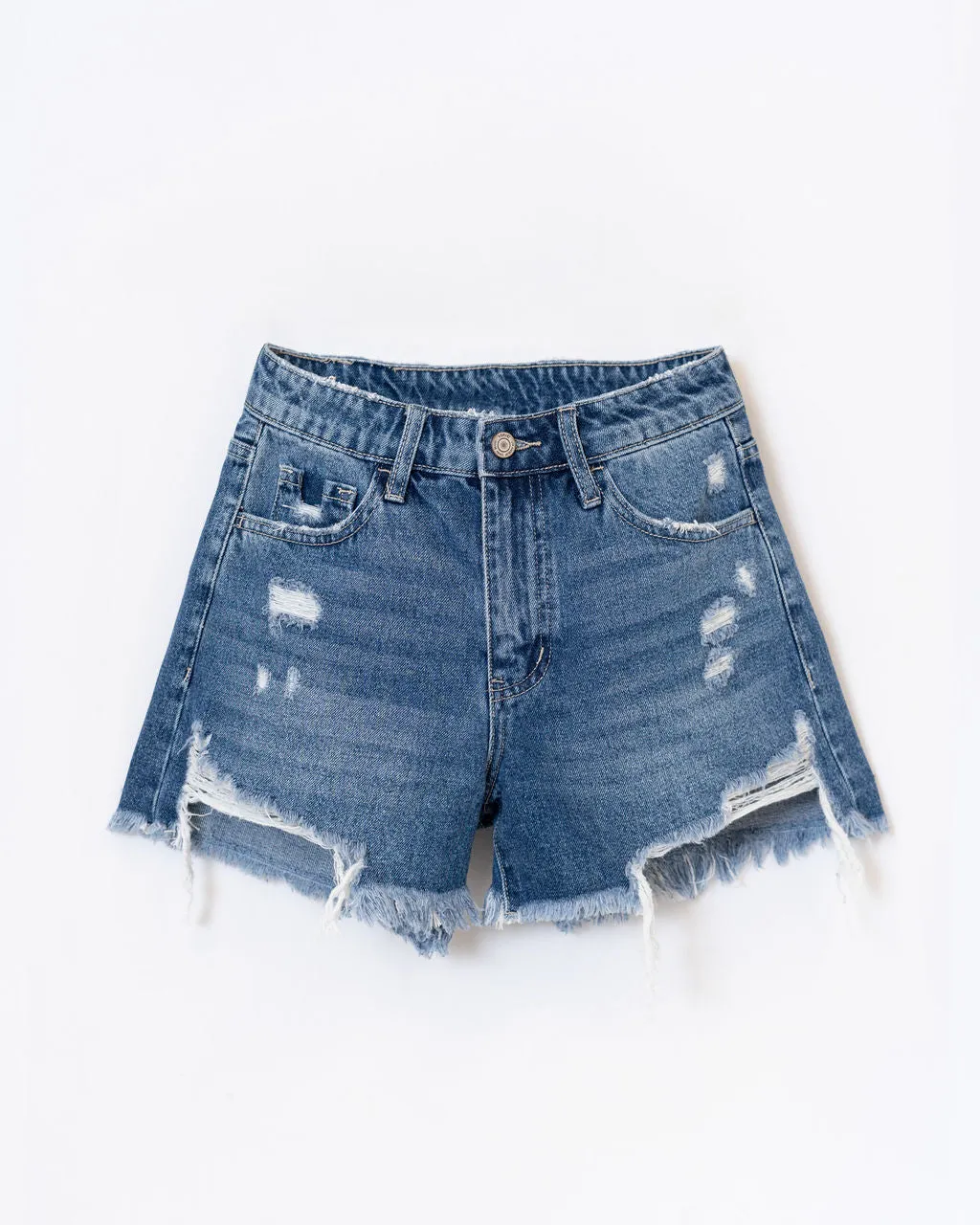 Dana High Rise Vintage Denim Shorts