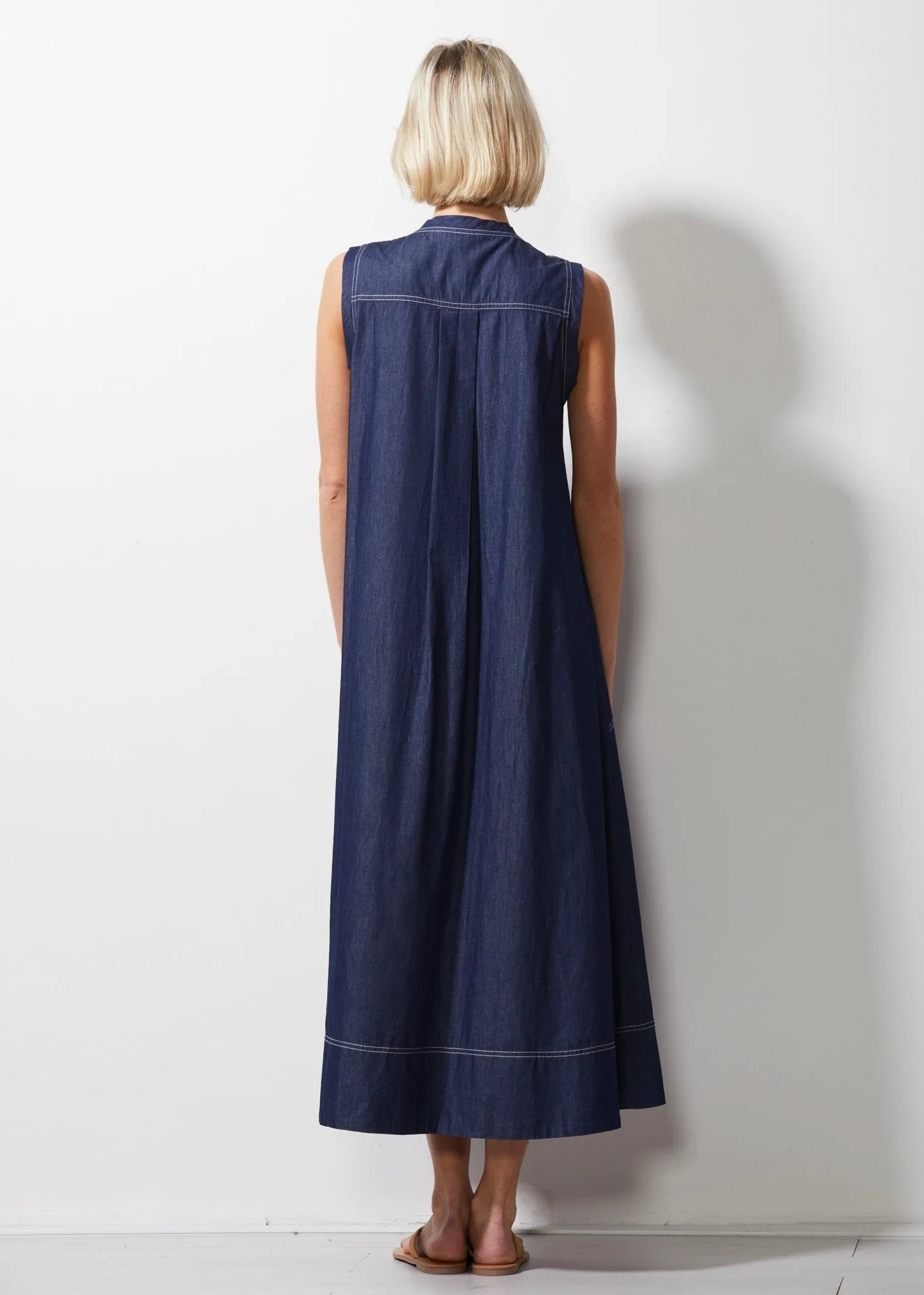 Denim Maxi Dress