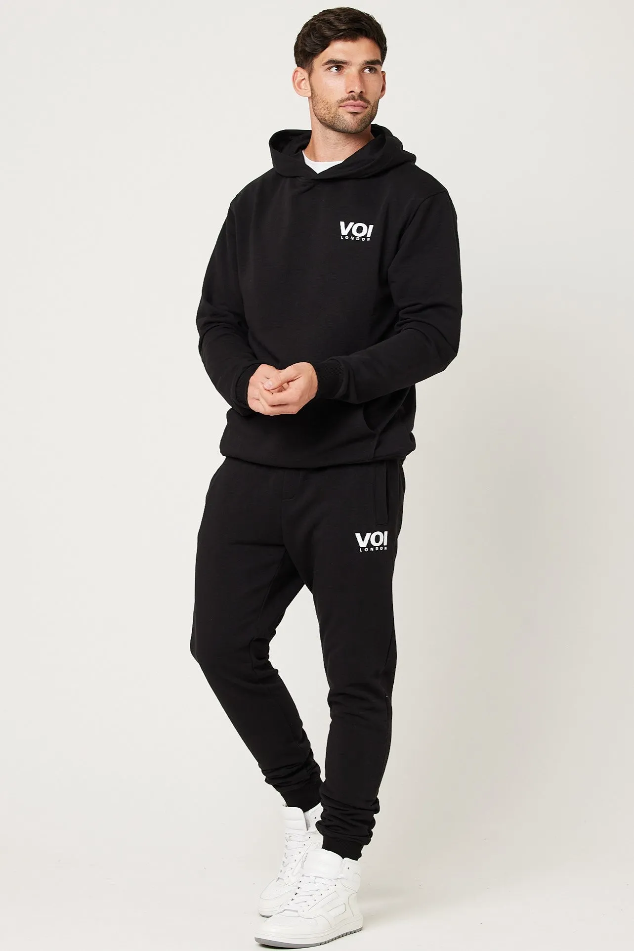 Eastbrook Fleece Tracksuit - Black