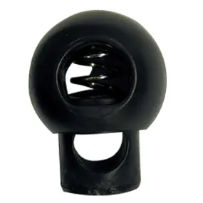 ELAN Cord Stop - Spherical - Black -2 pcs