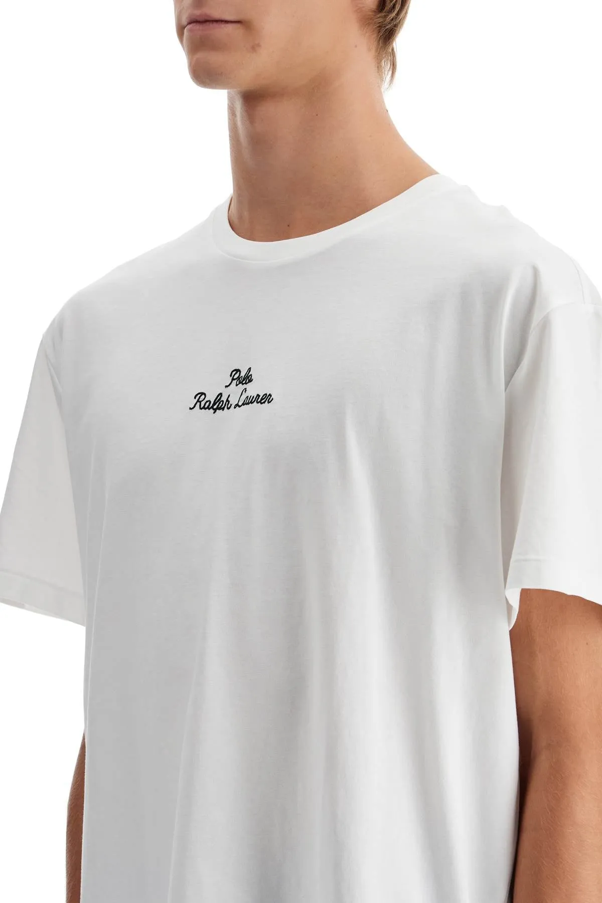 embroidered signature t-shirt