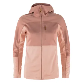 Fjallraven Womens Abisko Trail Fleece Chalk Rose / Dusty Rose