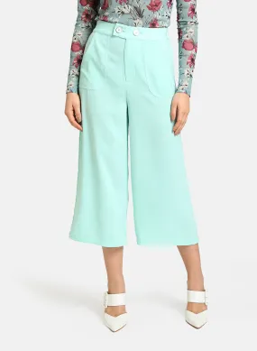 Flared Culottes With Pocket Detail