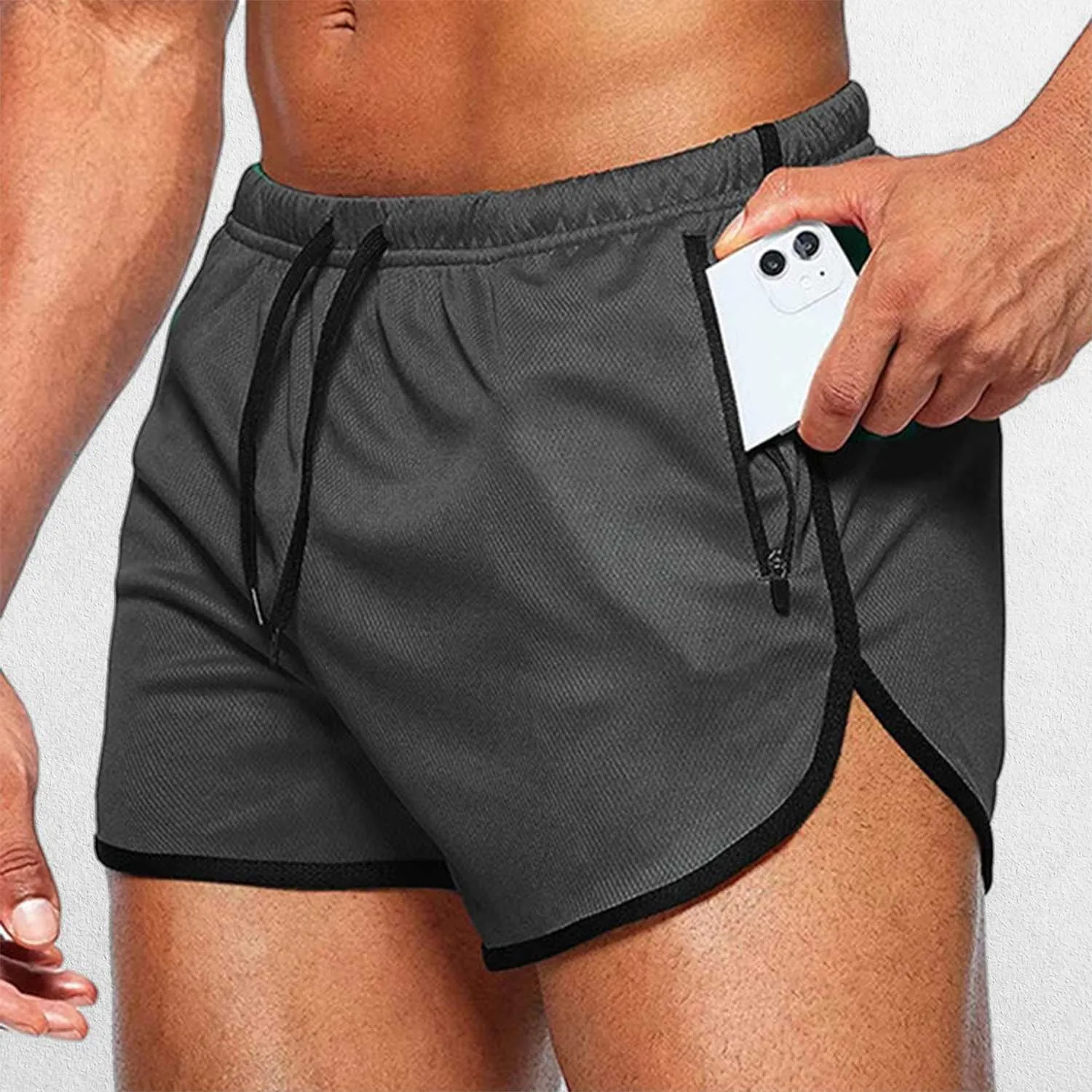 GPW Men’s Running Shorts - Gym Fitness, Football & Beach Wear