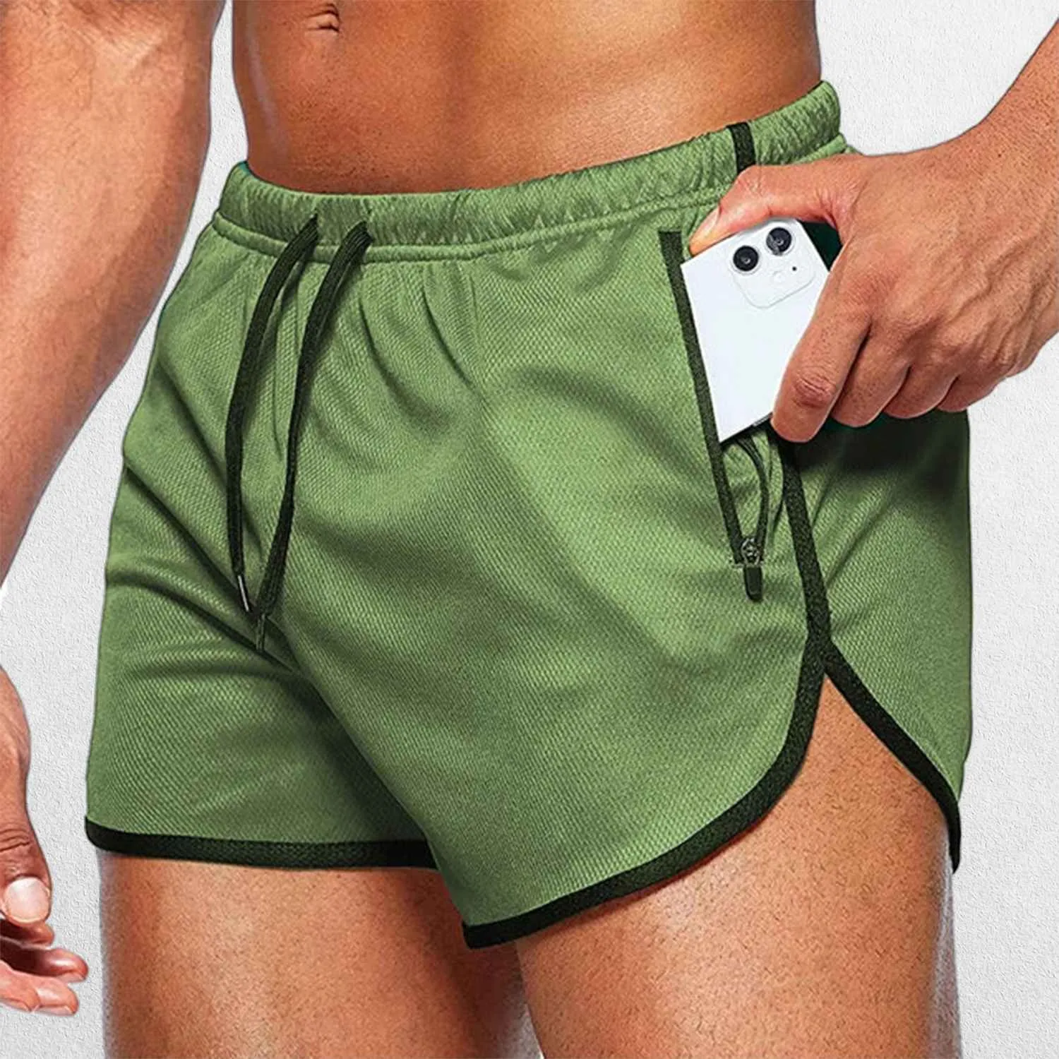 GPW Men’s Running Shorts - Gym Fitness, Football & Beach Wear