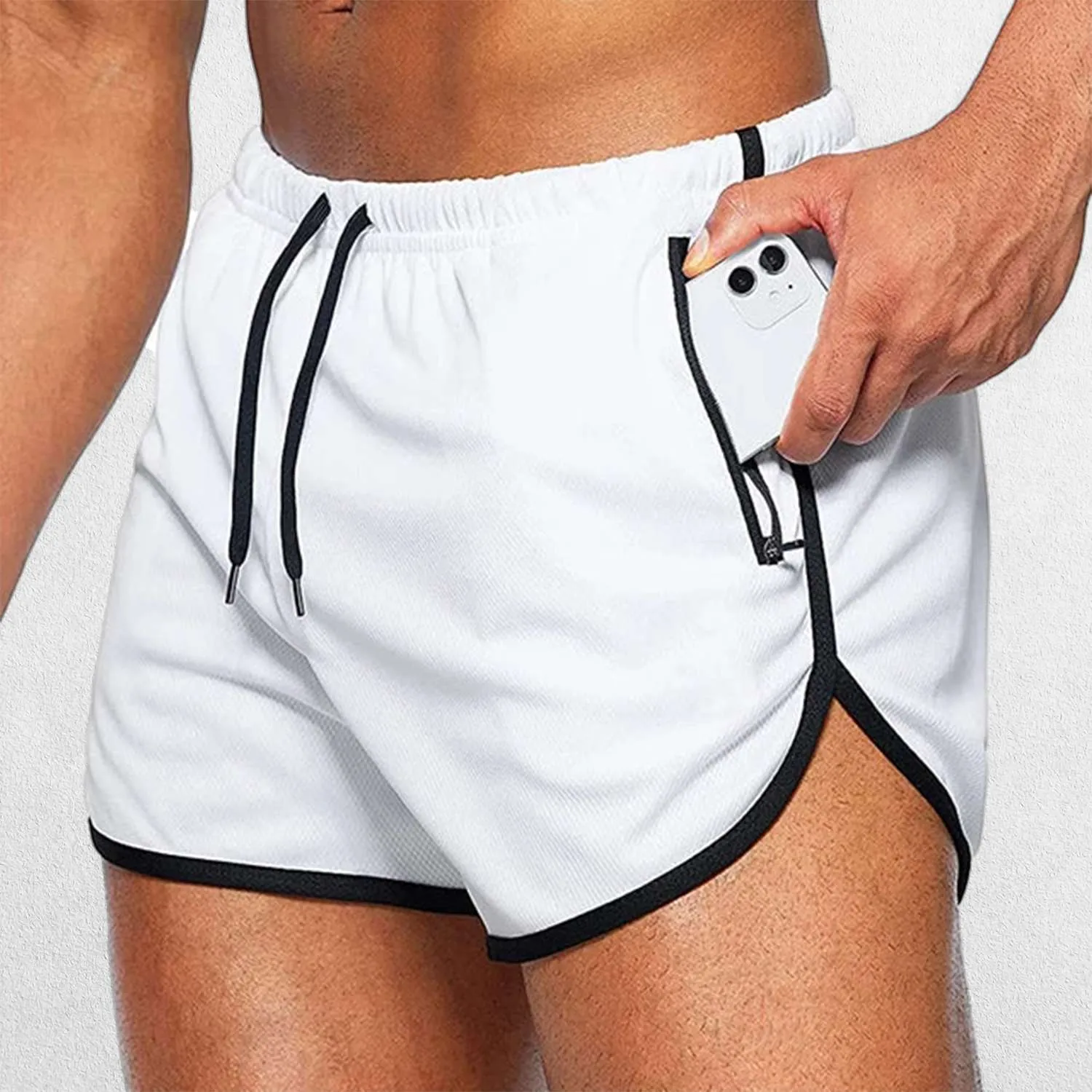 GPW Men’s Running Shorts - Gym Fitness, Football & Beach Wear