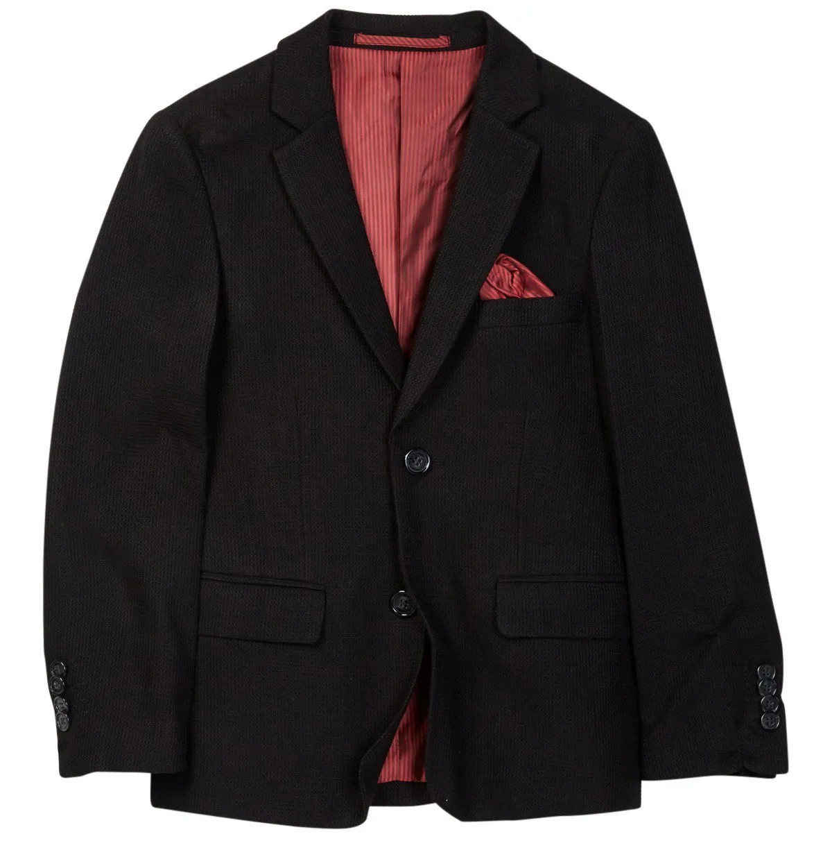 Isaac Mizrahi Boy's 2-20 Modern Fit Knit Blazer Single Brested Sport Coat - CLEARANCE - FINAL SALE