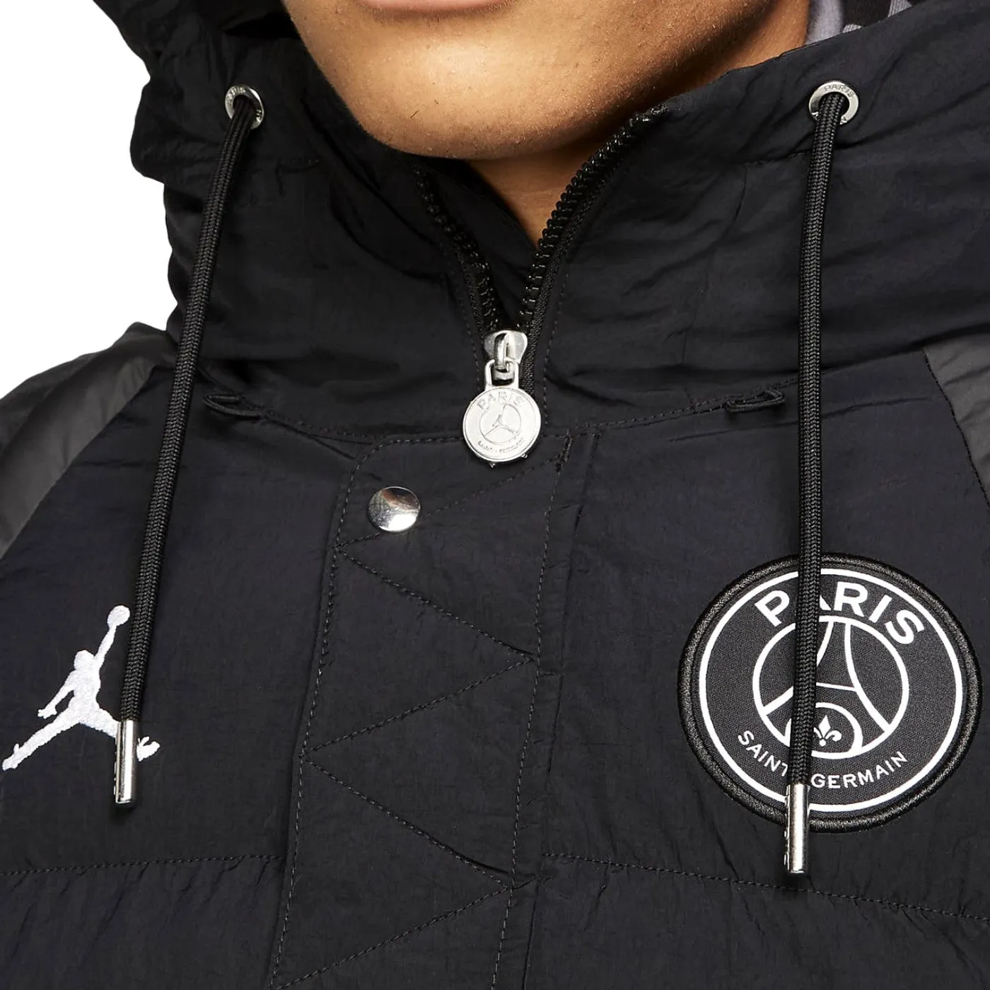 Jordan x PSG black puffer padded jacket 2021/22 - Jordan