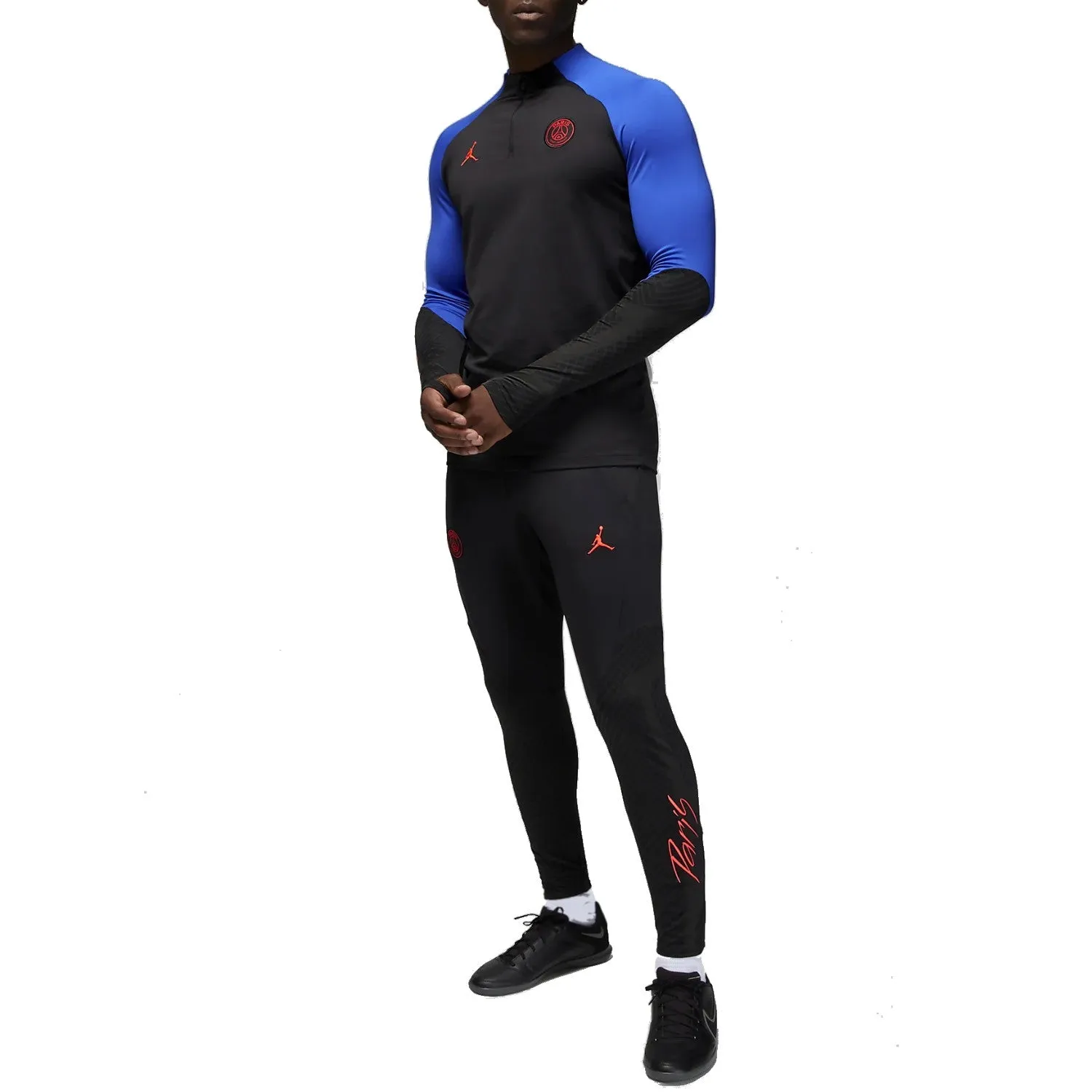 Jordan x PSG black training technical tracksuit 2022/23 - Jordan