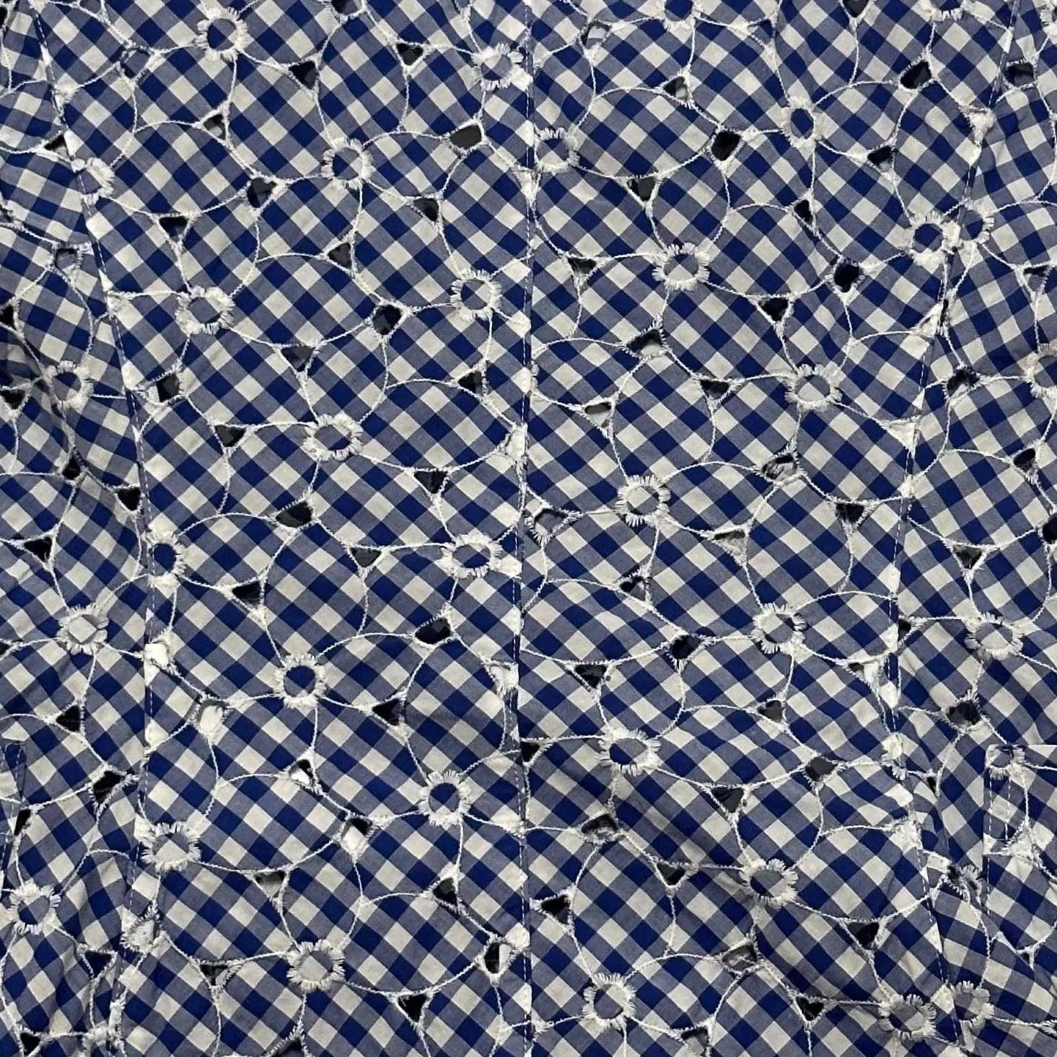 JUNYA WATANABE Spring Summer 2009 Embroidered Gingham Checkered Blazer Jacket