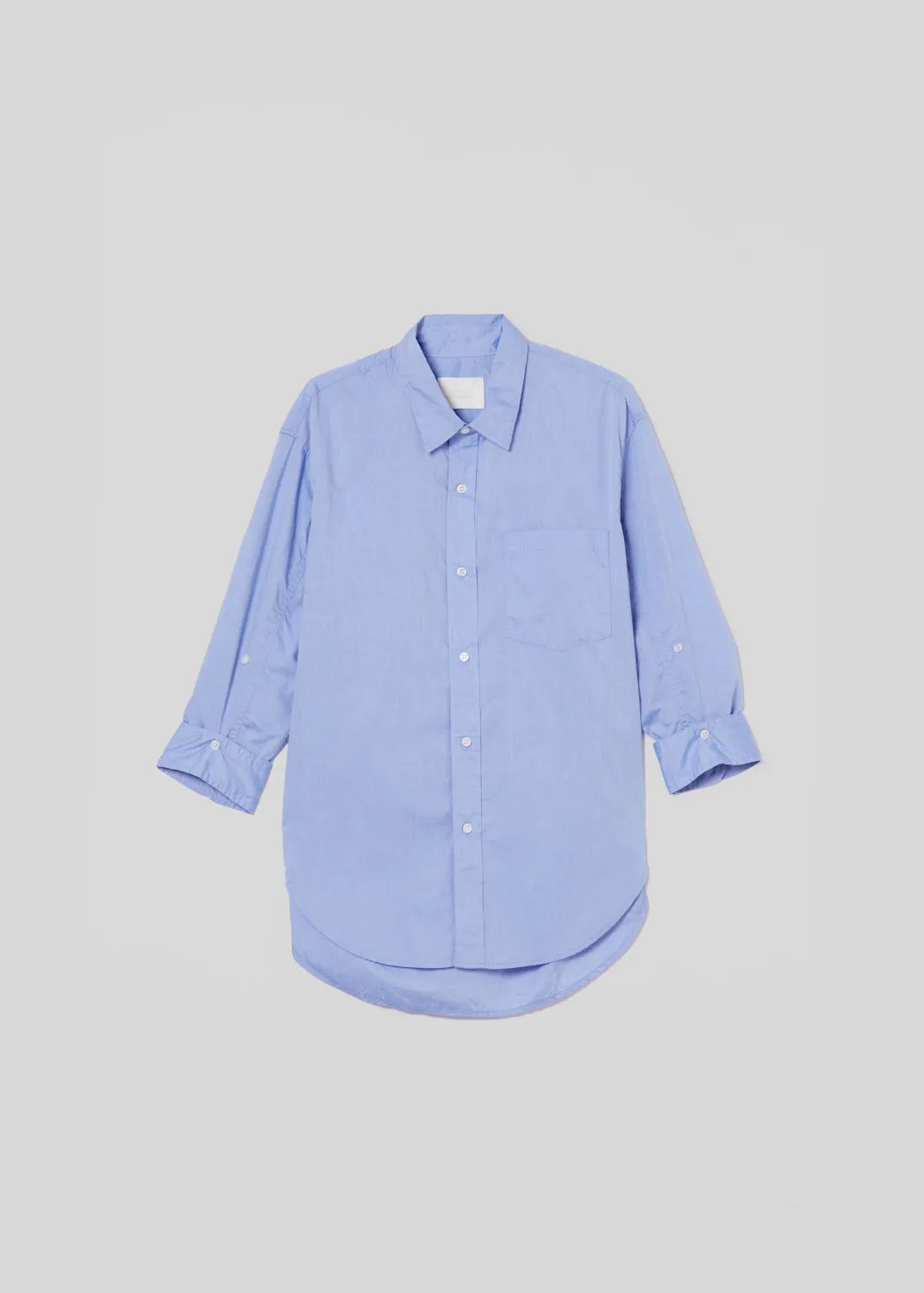 Kayla Shirt in Blue End On End