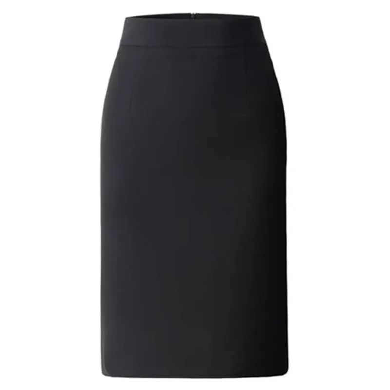 Lucyever Women Office Pencil Skirts 2024 New Autumn Elegant Slim High Waist Black Skirt Ladies Korean Fashion Skinny OL Skirt