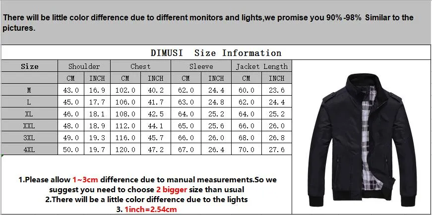 Mens Jackets Spring Autumn Casual Coats