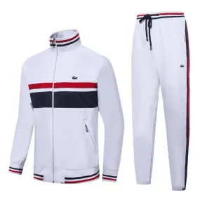 Men's Sport Branded Bands Colour Block Tracksuit