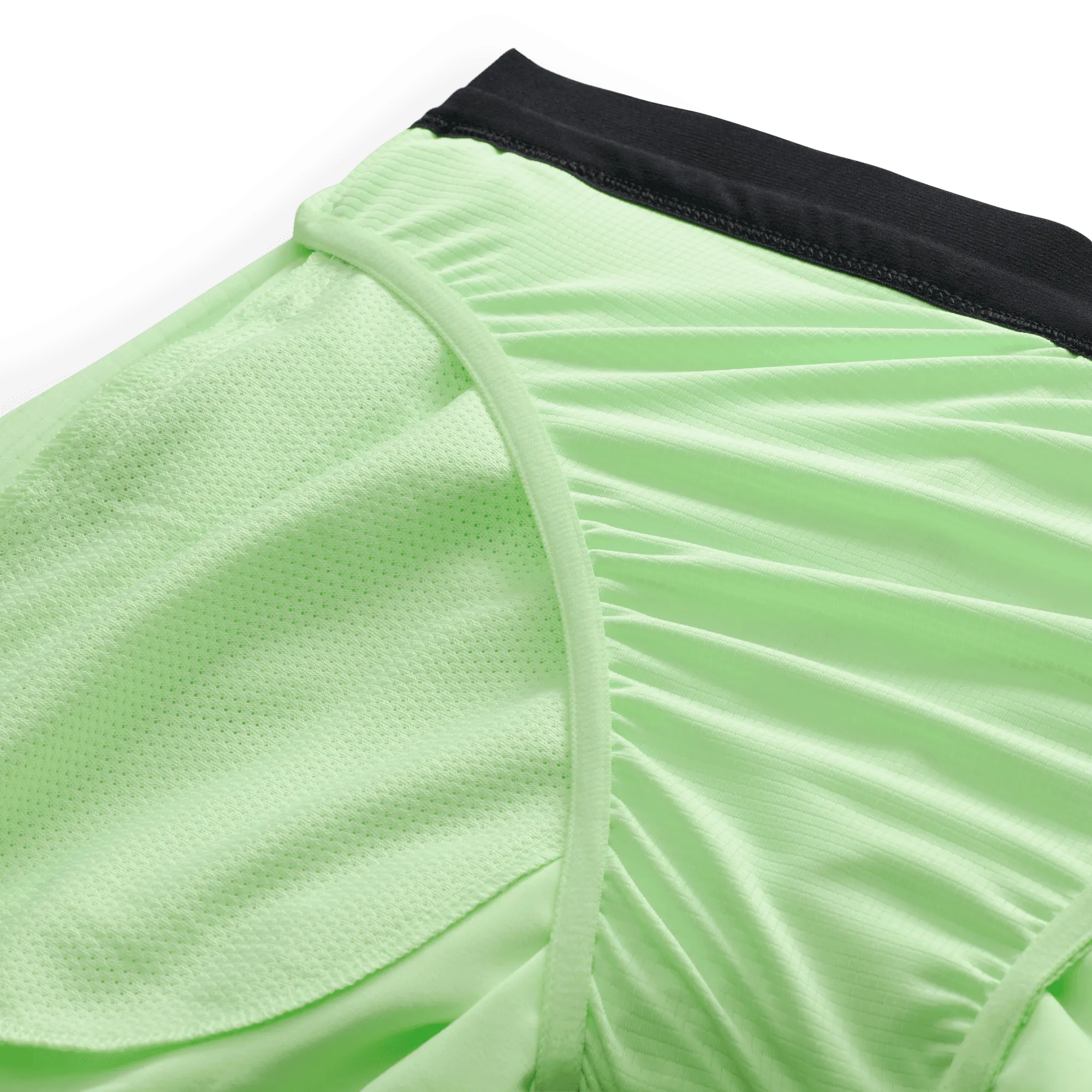 Men's Trail Second Sunrise 5" Brief-Lined Shorts (376 - Vapor Green/Vapor Green/Black)