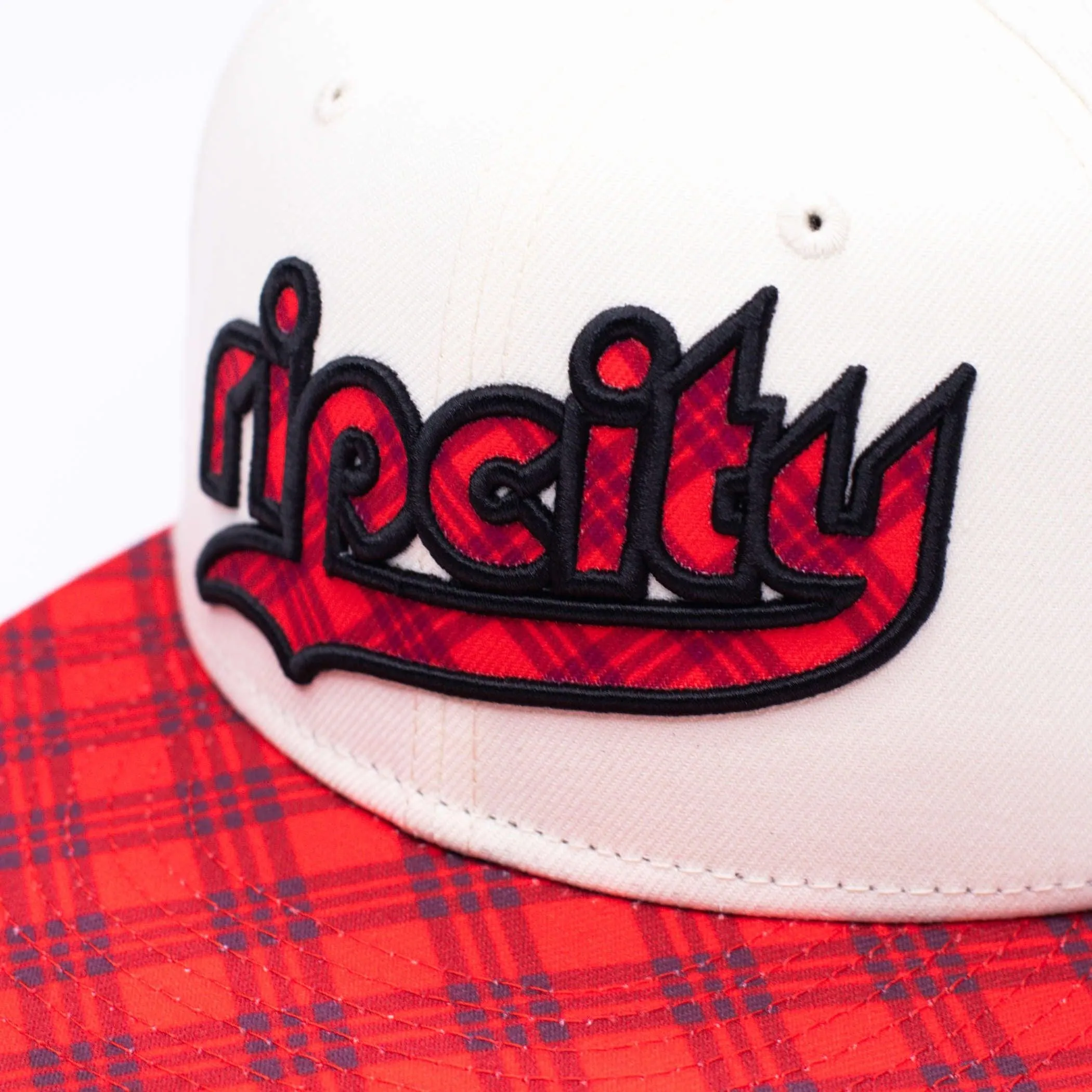 New Era 9FIFTY Retro Plaid Cream Snapback