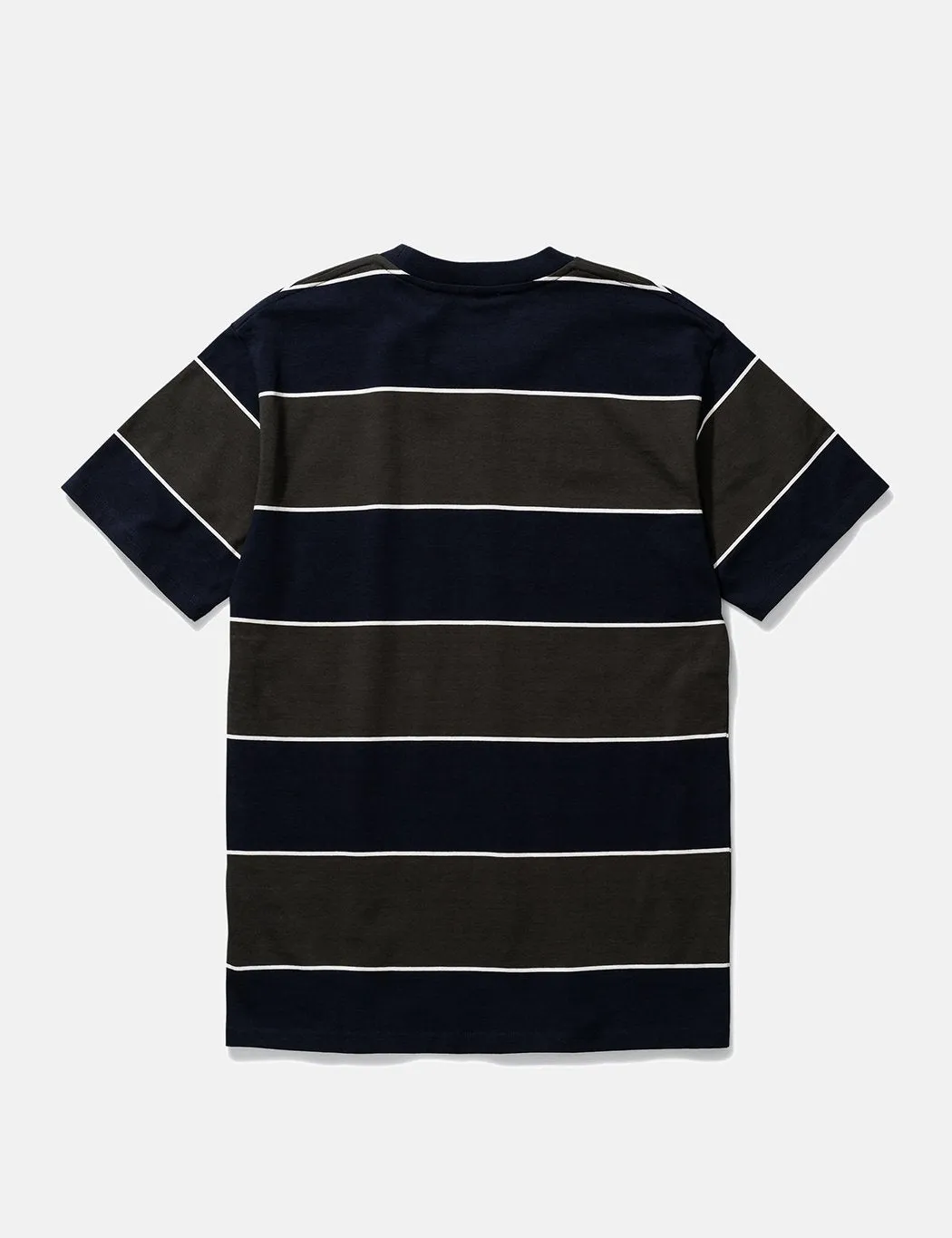 Norse Projects Johannes 3 Stripe T-Shirt - Beech Green