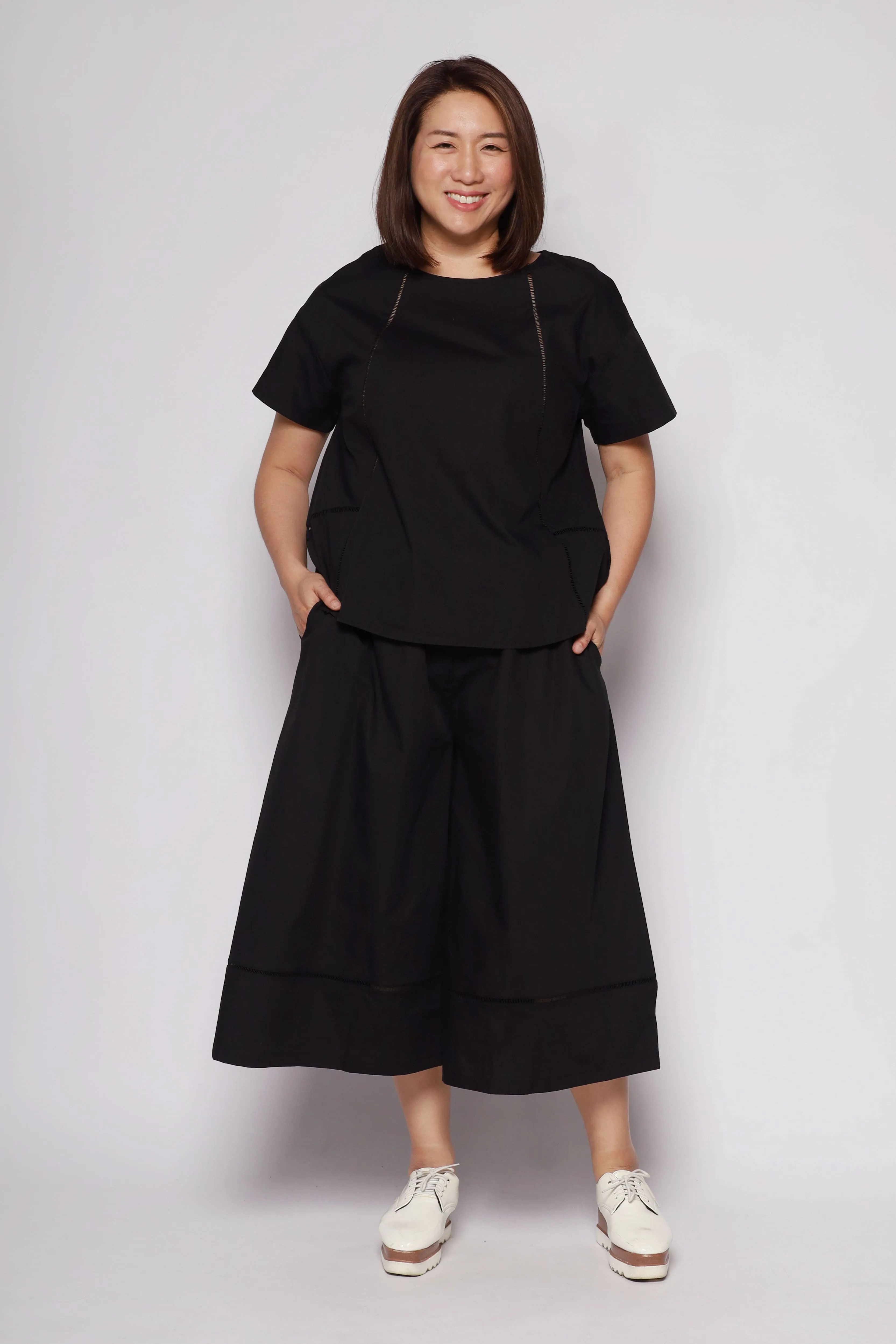 Parko Culottes in Black