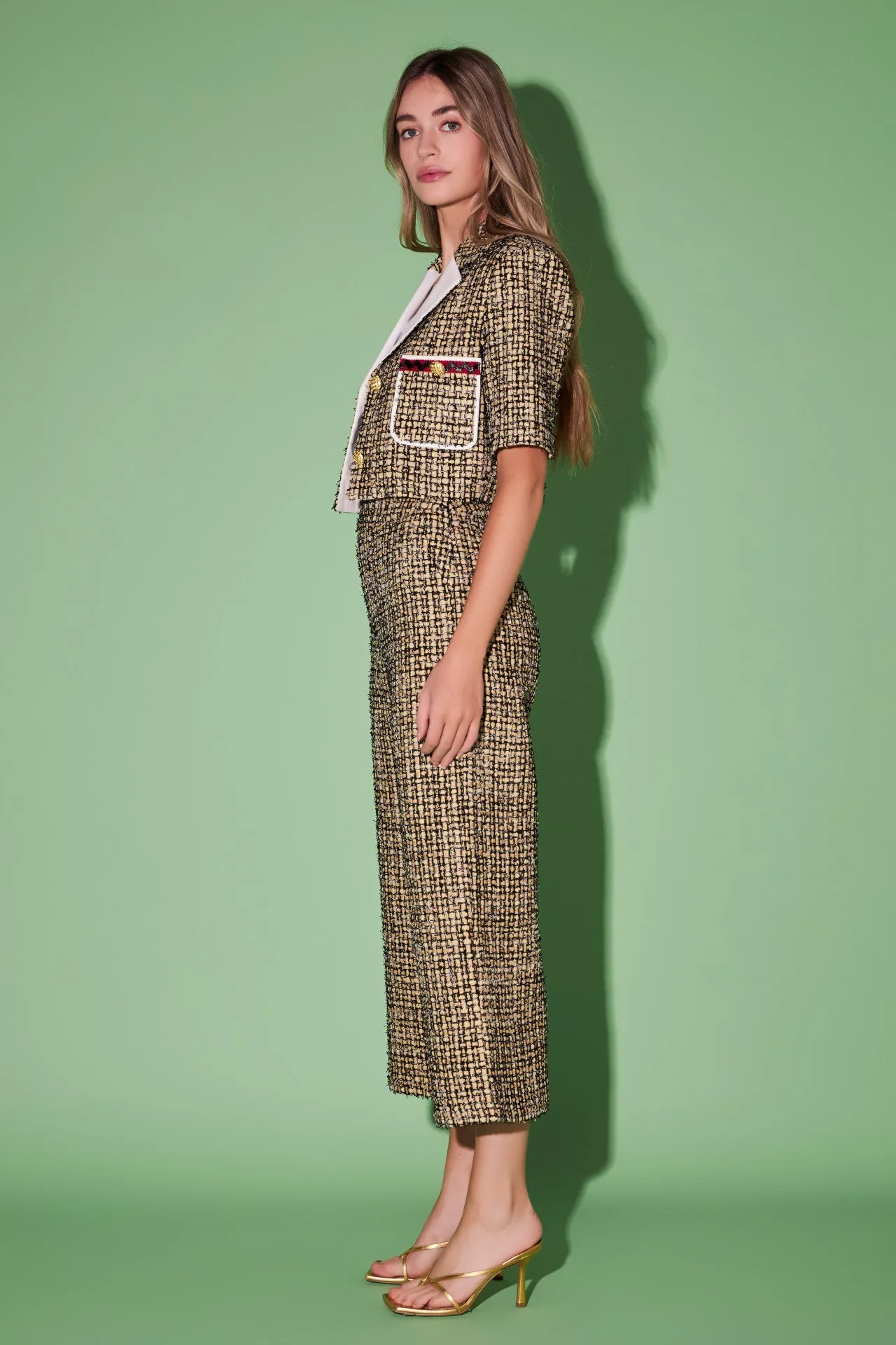 Premium Tweed Culottes