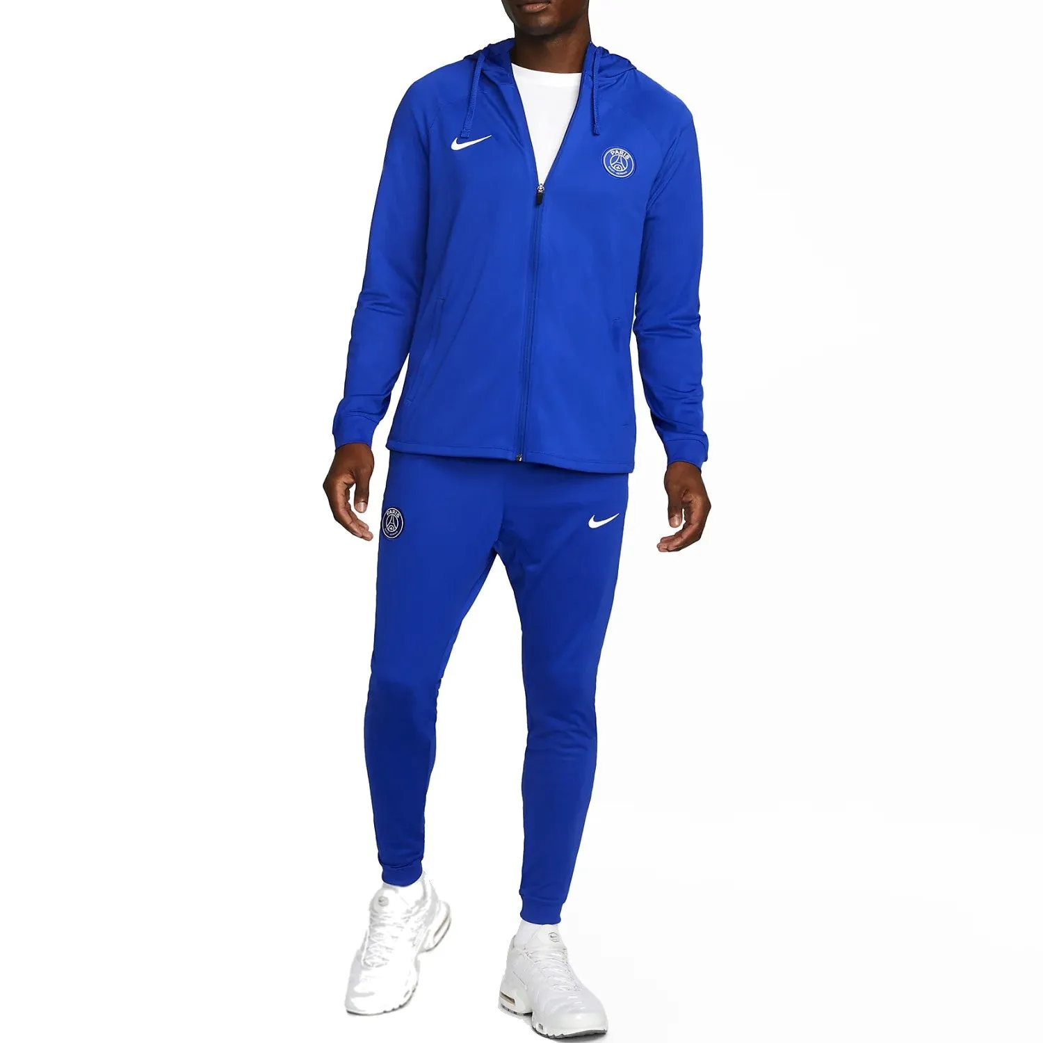 PSG blue training presentation hooded tracksuit 2022/23 - Nike