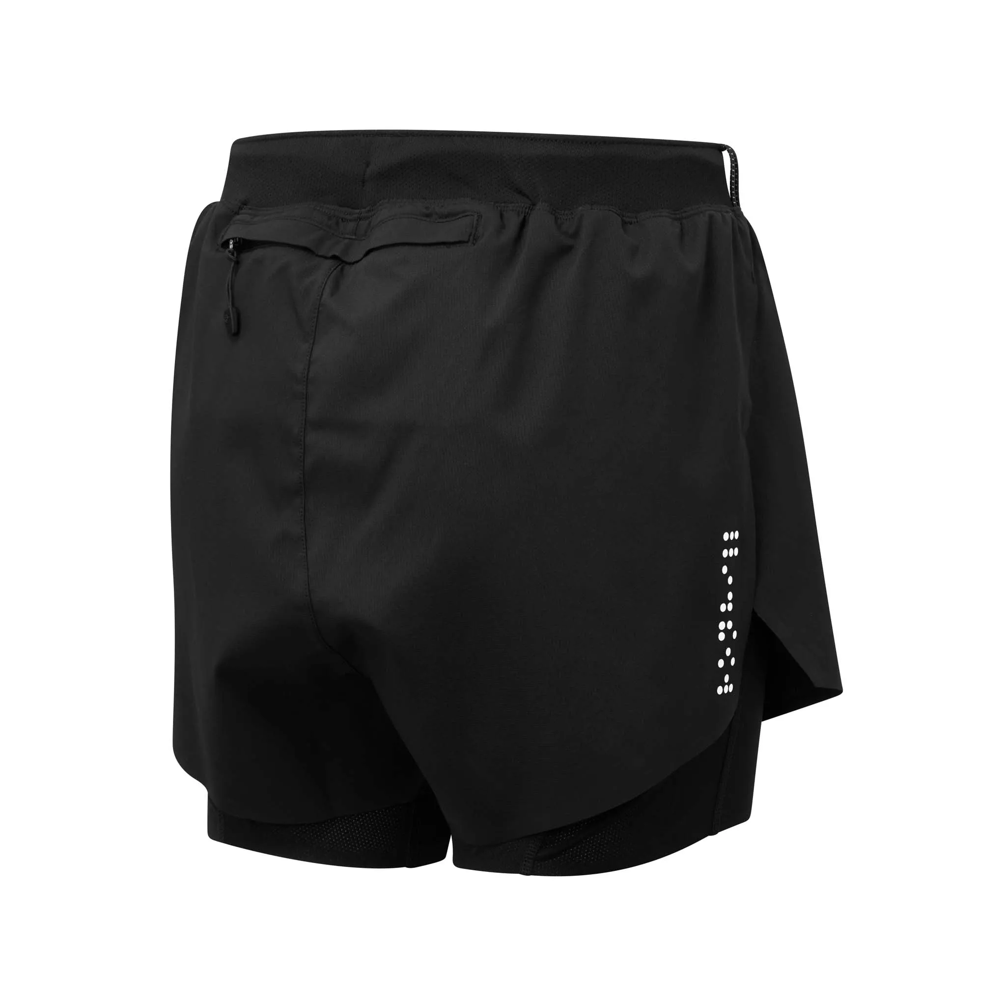 Ronhill | Women's Tech Distance Twin Short - All Black