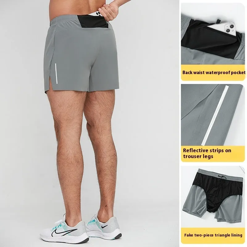 Running Shorts Men's Cross-country Track And Field Training Marathon  sport Shorts