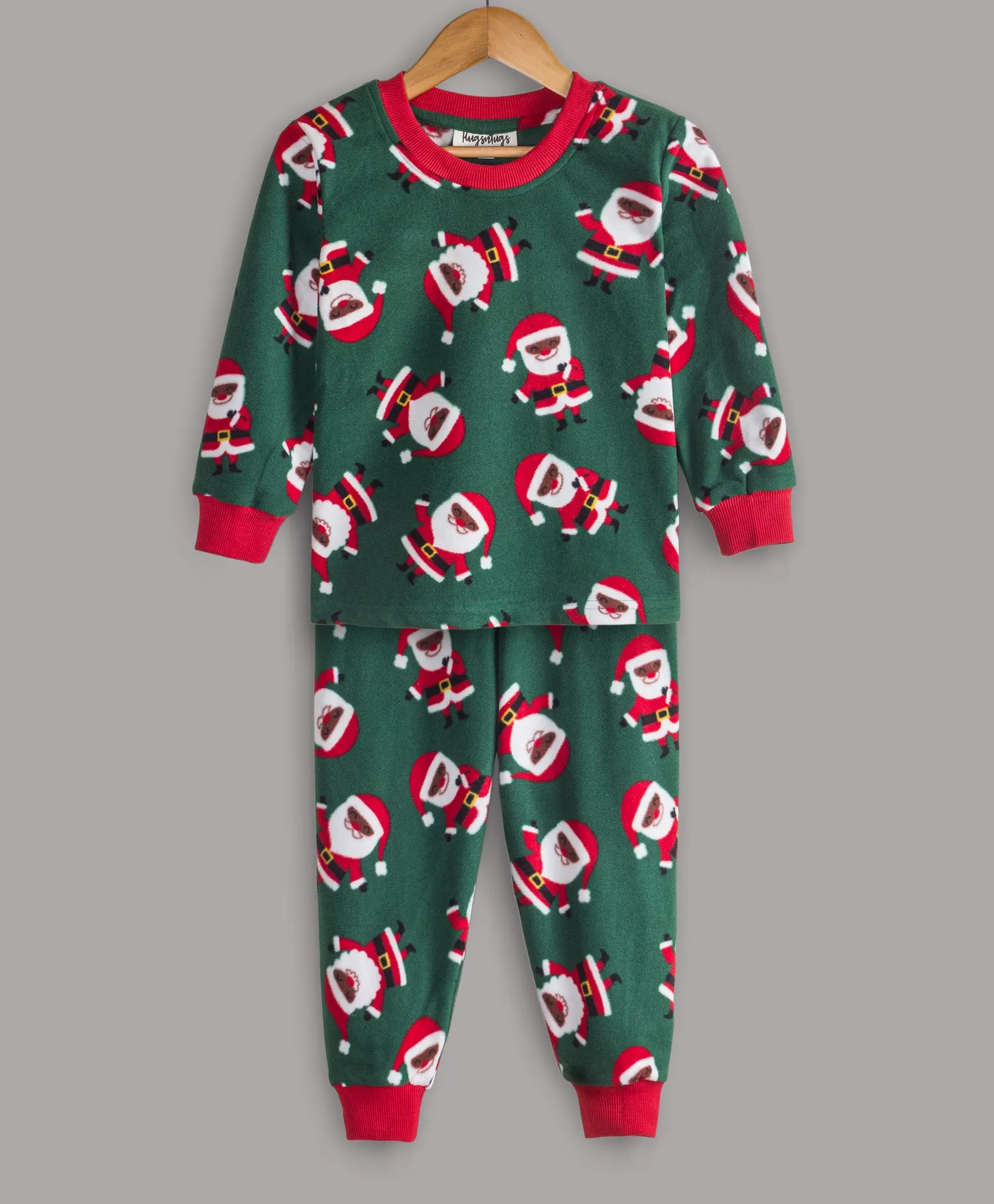 SANTA PRINT POLAR FLEECE TRACKSUIT