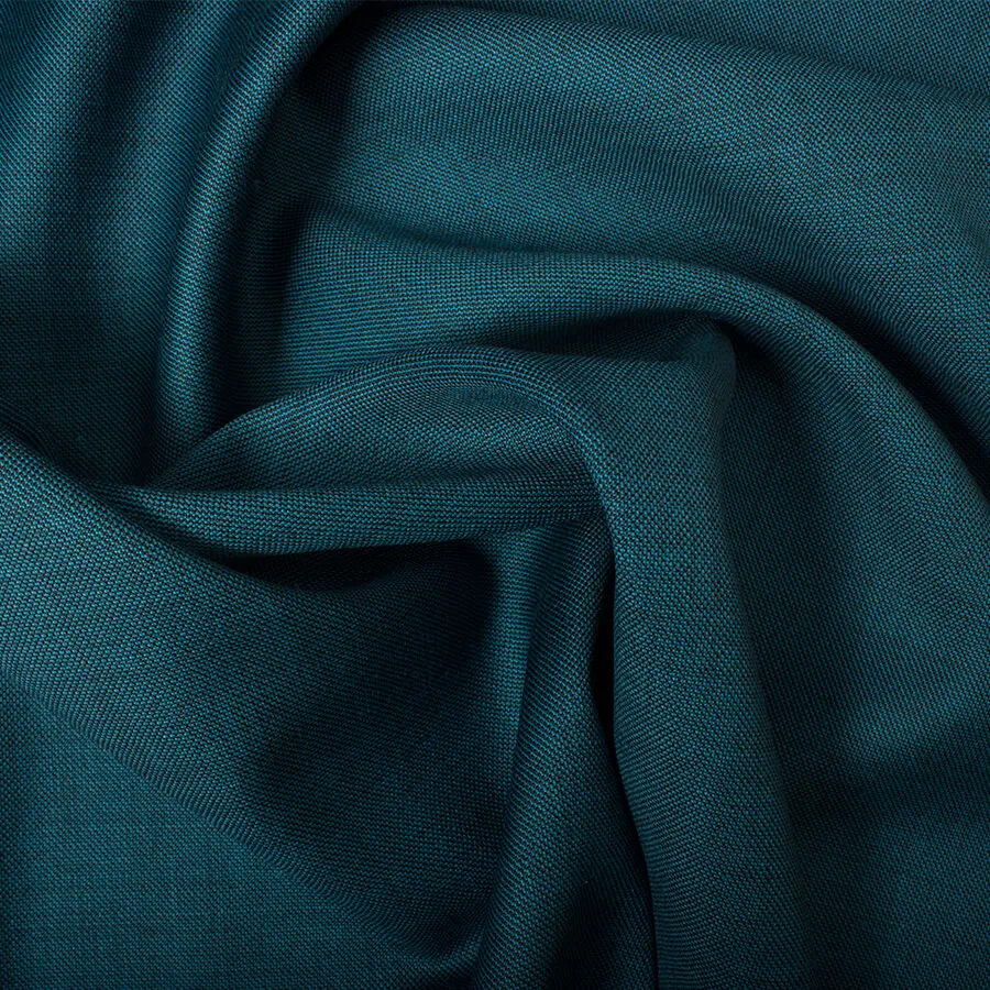 Sea Blue Super 120s Superfine Wool (A 2.95m Piece)