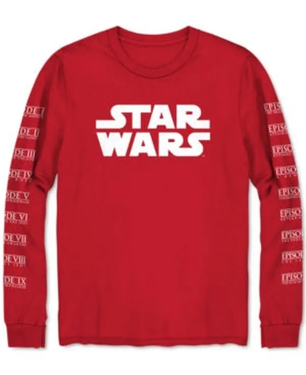 Star Wars Mens Logo Cotton T-Shirt