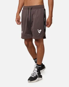 The Anti Order Future Racing Basketball Shorts Dark Brown