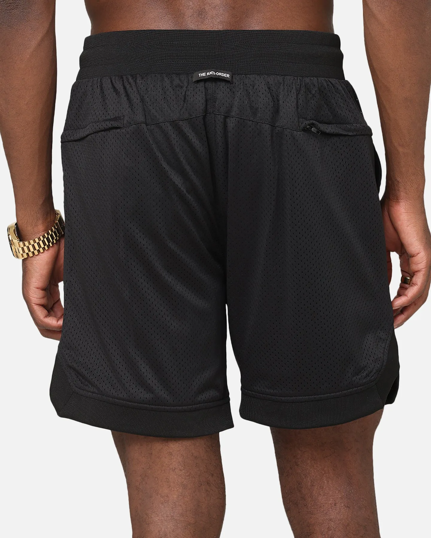 The Anti Order Track Club Basketball Shorts Black/Grey