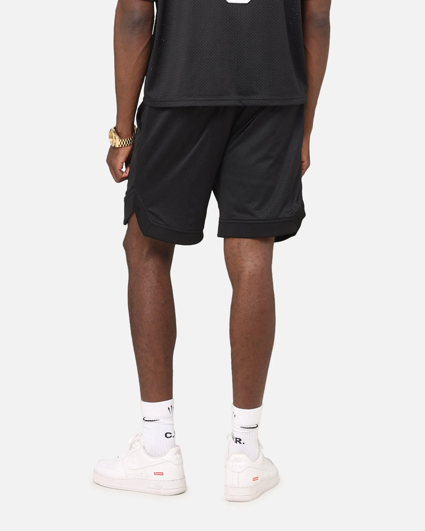 The Anti Order Track Club Basketball Shorts Black/Grey