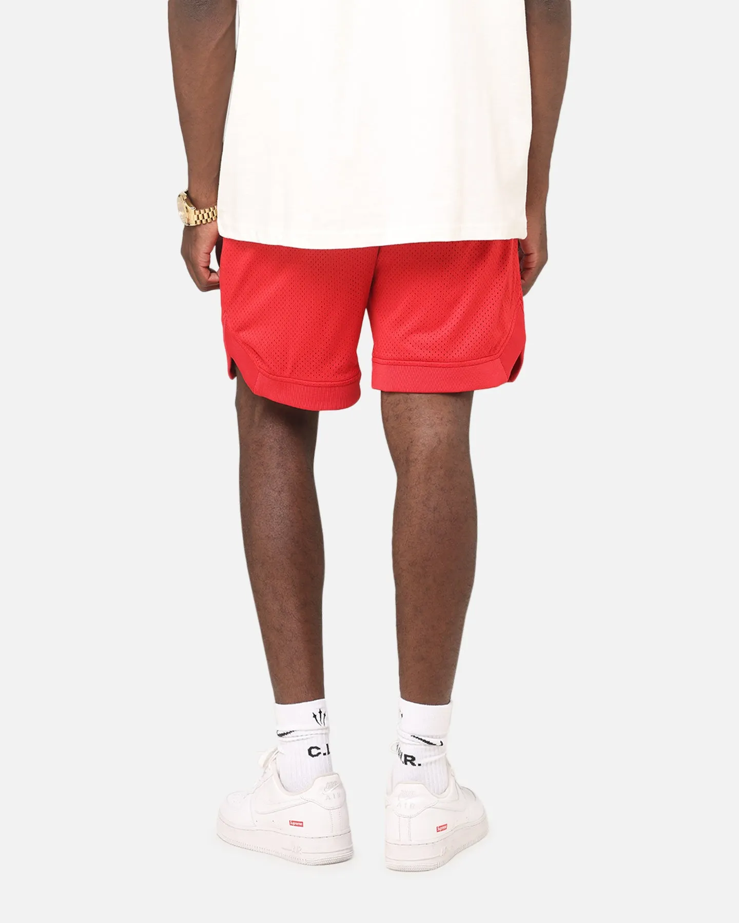 The Anti Order Track Club Basketball Shorts Red/White