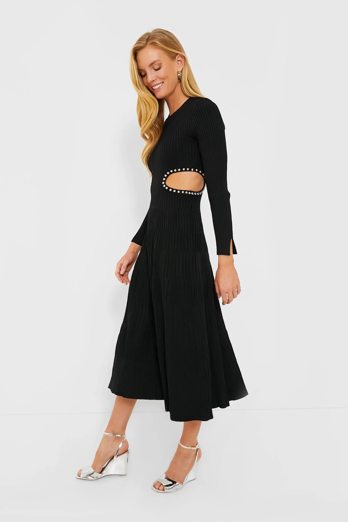 Veronica Studded Midi Dress