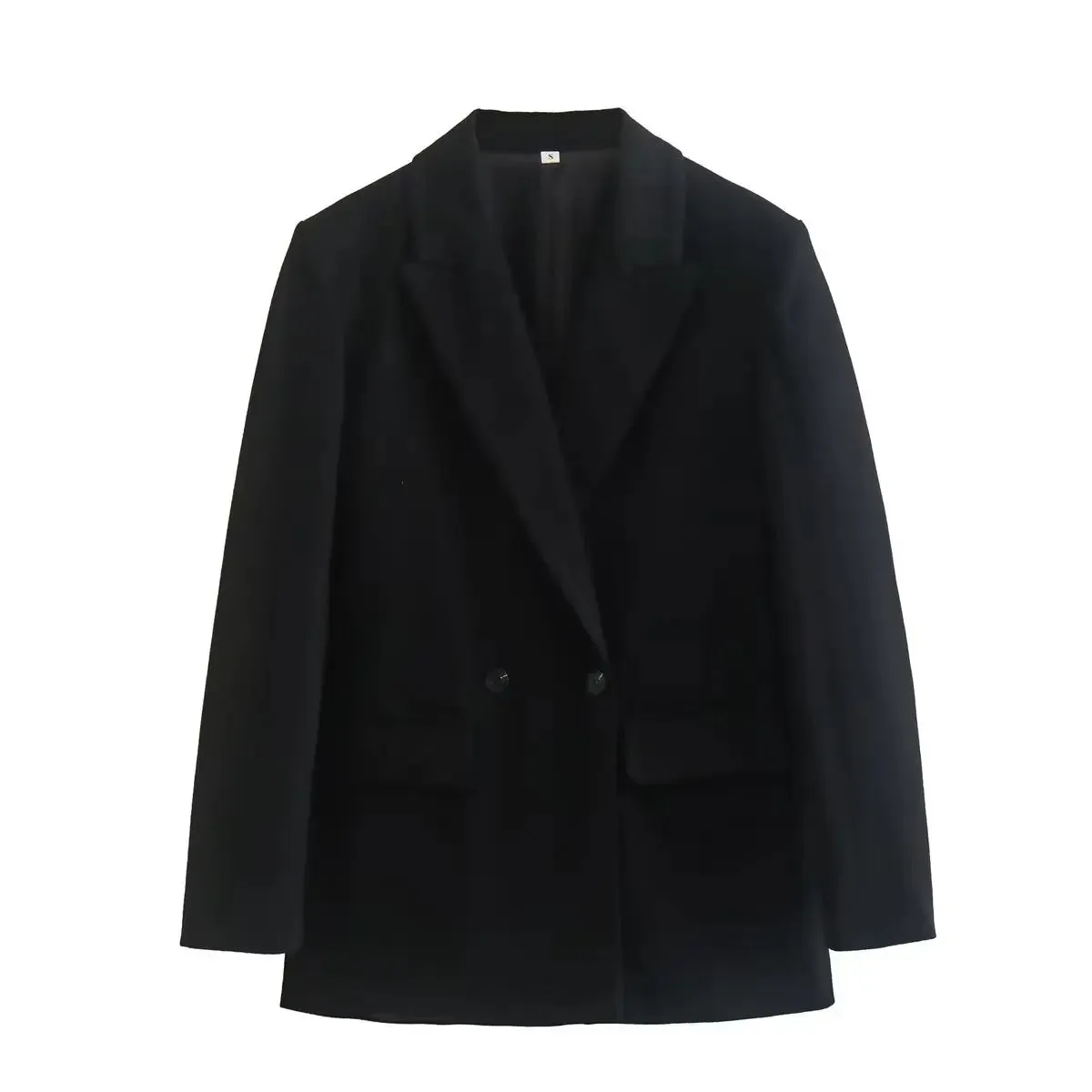 Women's Loose Buttoned Blazer with Collar | Perfect for Everyday Wear