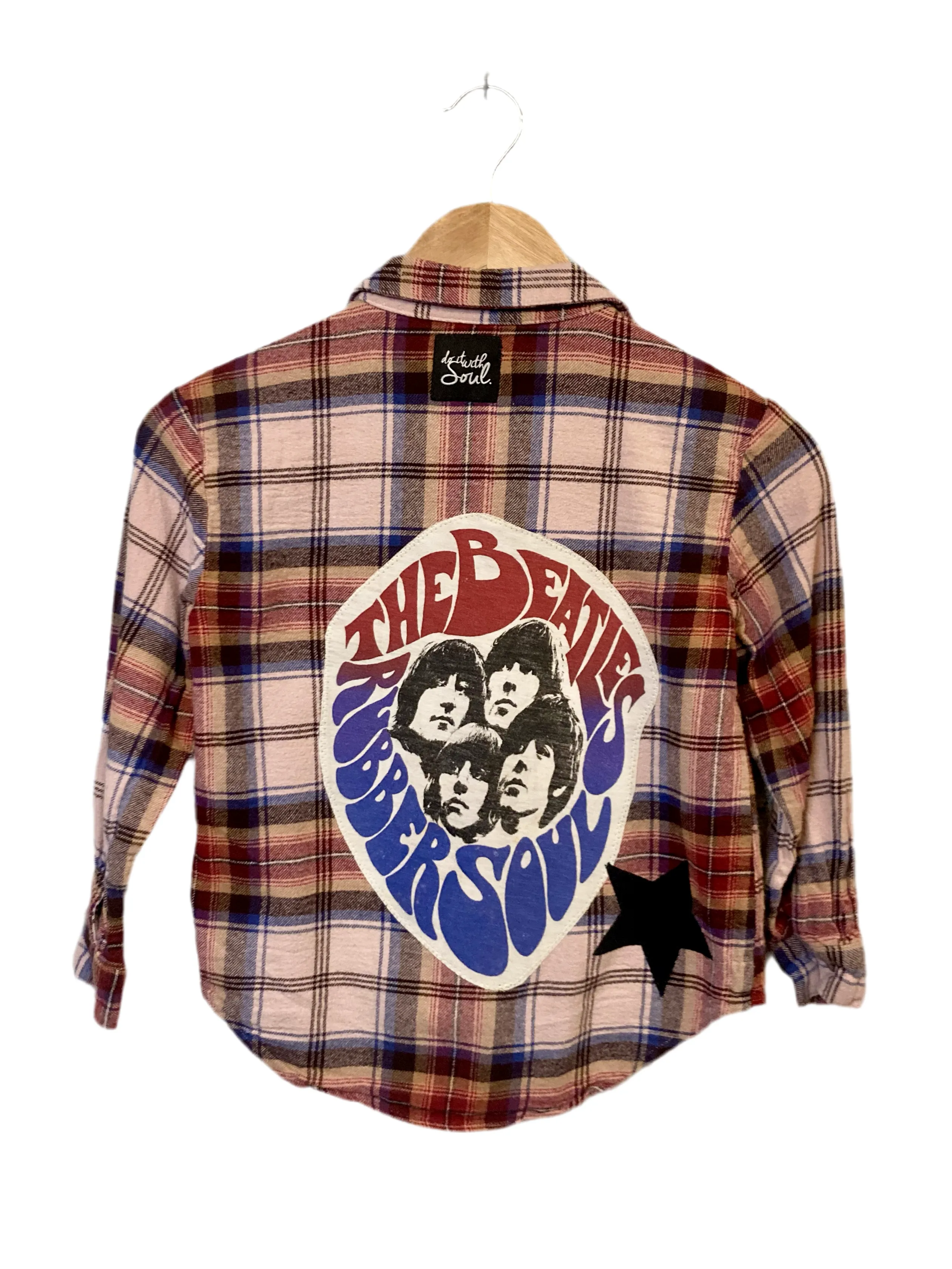 Youth Beatles Rubber Soul Fan Flannel