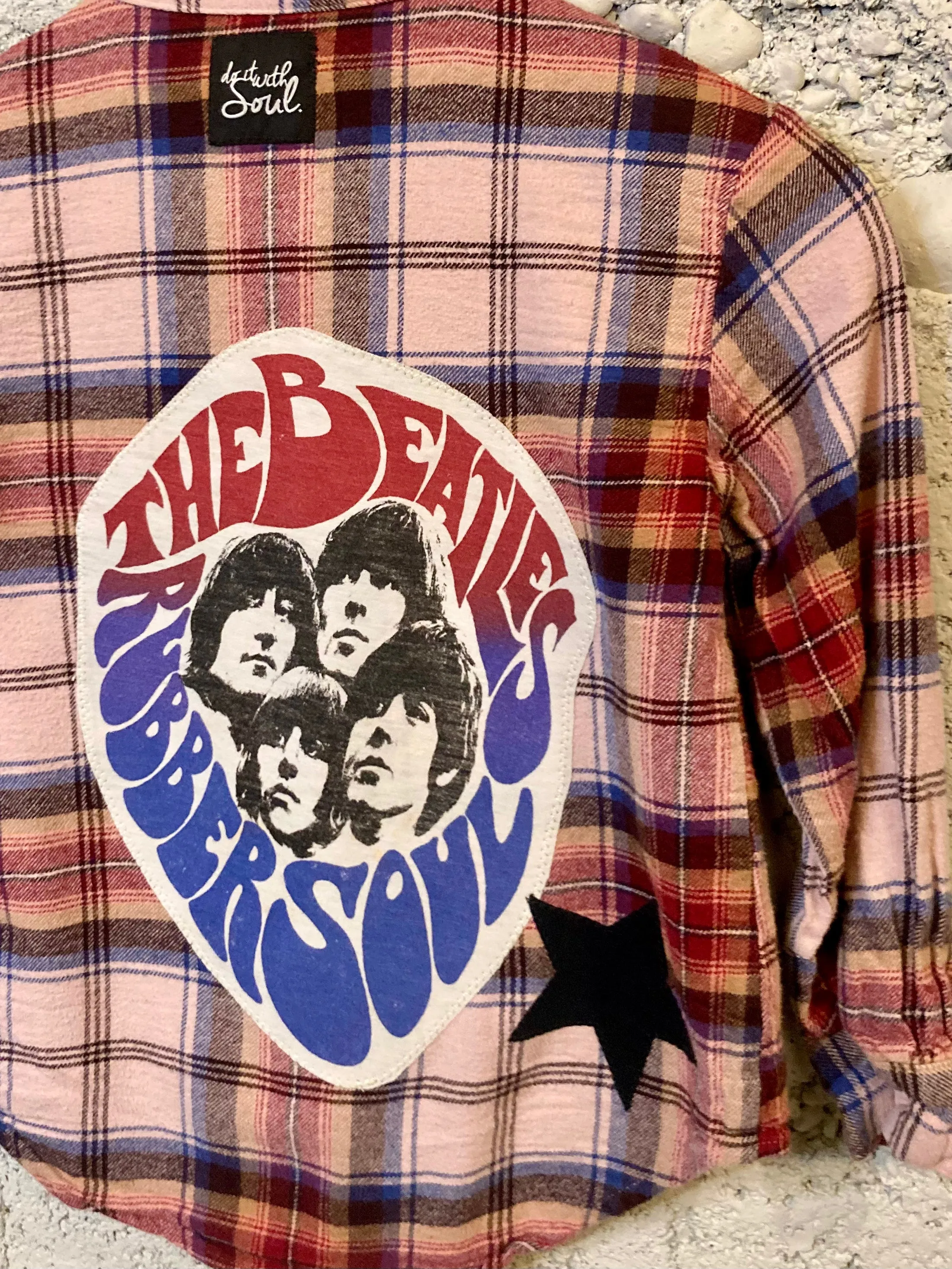 Youth Beatles Rubber Soul Fan Flannel